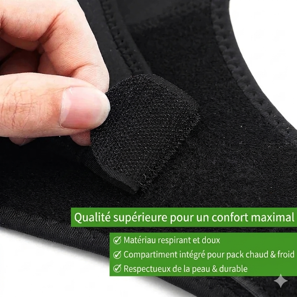 Scapulix™ – Support d'Épaule Ajustable pour un Soulagement Immédiat de la Douleur