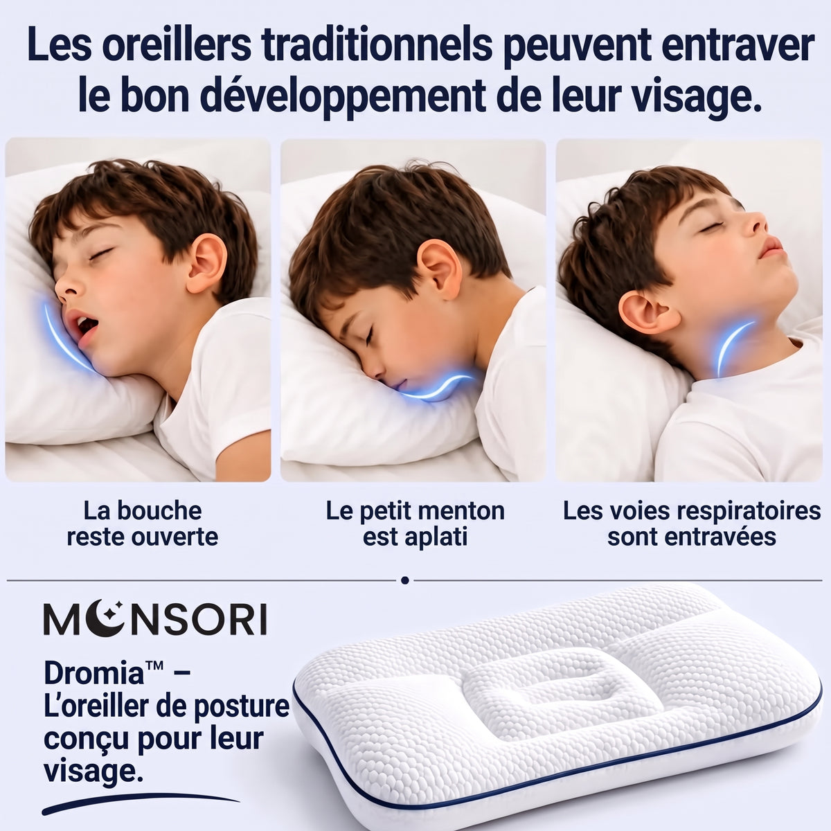 Dromia™ – L'oreiller de posture pour enfants