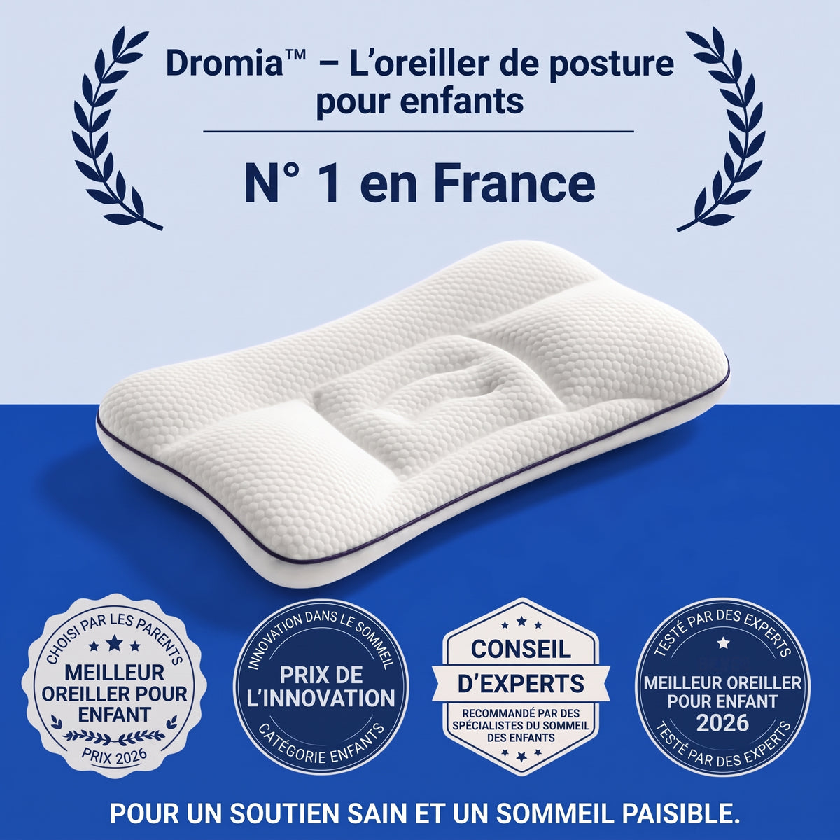 Dromia™ – L'oreiller de posture pour enfants