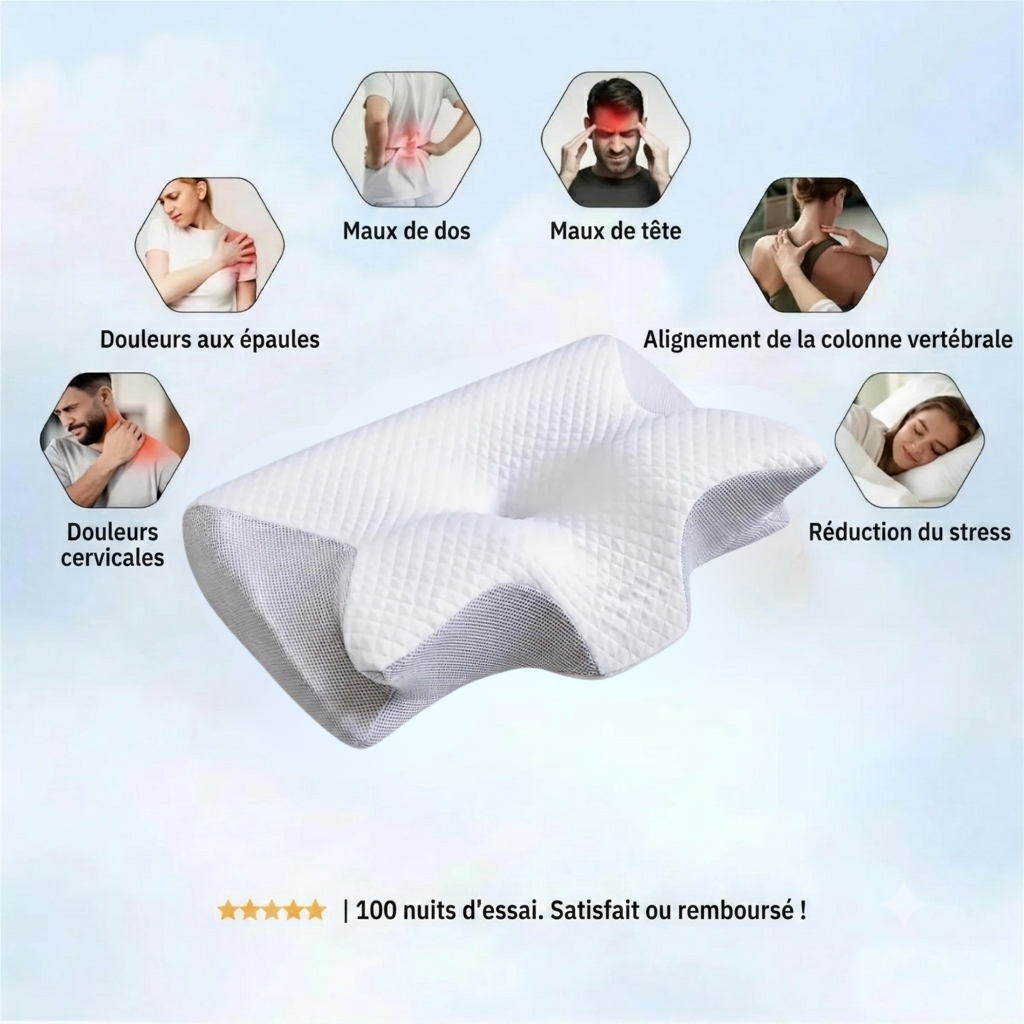 Lunava™ Oreiller Ergonomique 2.0