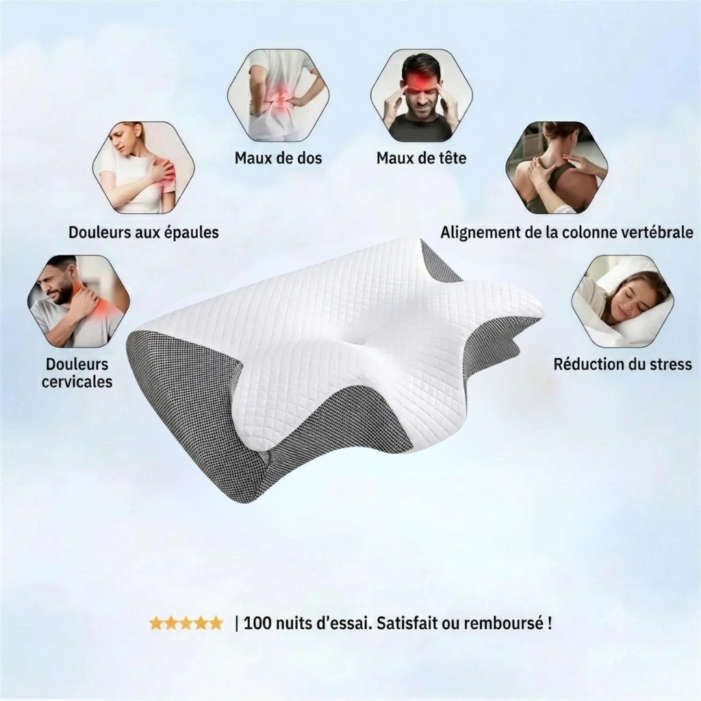 Lunava™ Oreiller Ergonomique 2.0