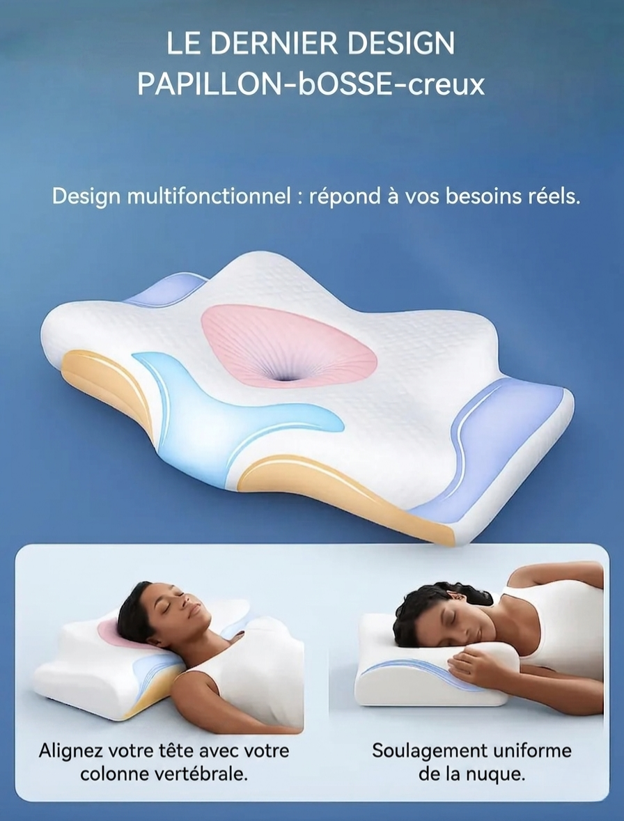 Lunava™ Oreiller Ergonomique