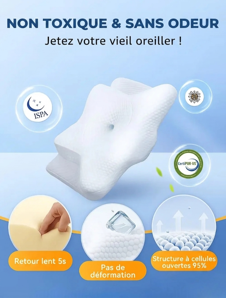 Lunava™ Oreiller Ergonomique