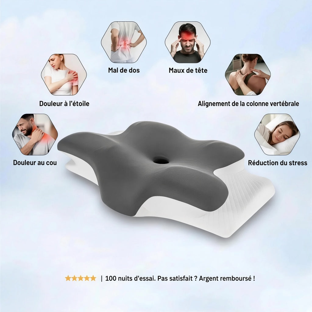 Lunava™ Oreiller Ergonomique