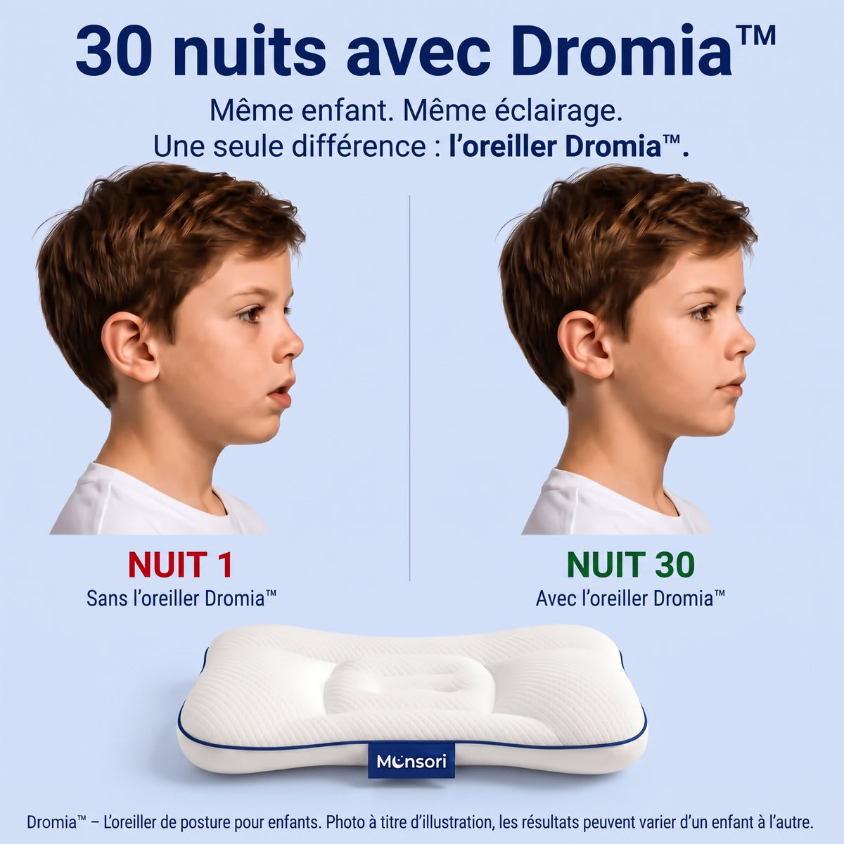 Dromia™ – L'oreiller de posture pour enfants