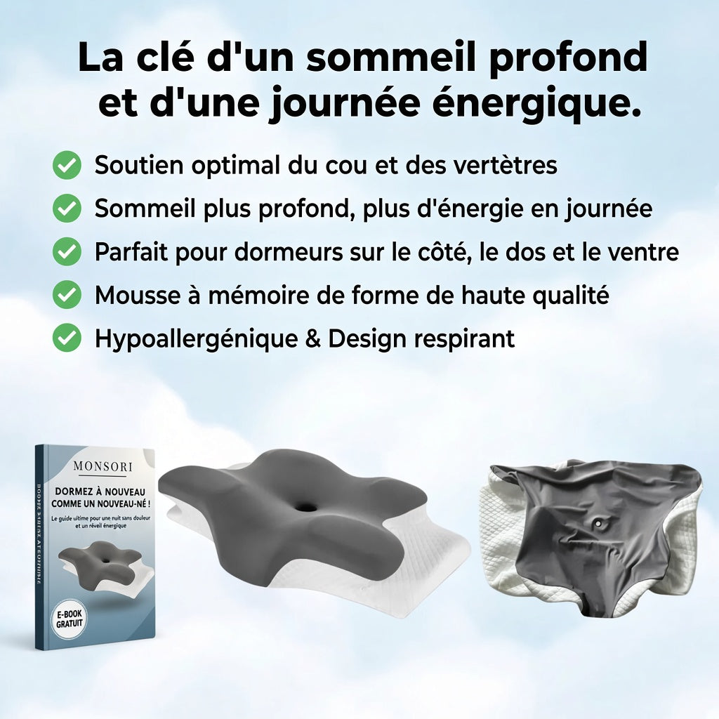 Lunava™ Oreiller Ergonomique