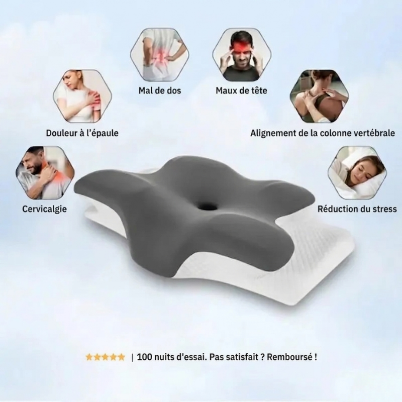 Lunava™ Oreiller Ergonomique